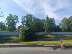 Участок парка