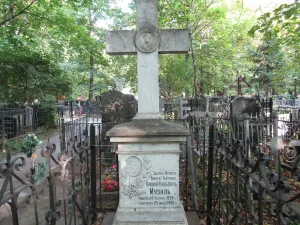 Могила Музиля Николая Игнатьевича (1841-1906), актёра (Пресненский)