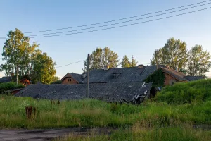 Комплекс деревянных жилых зданий при ж/д станции Оредеж