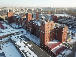 Главное производственное здание Екатерингофской ткацкой мануфактуры