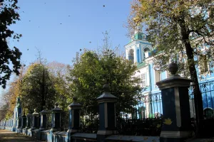 Ограда с воротами