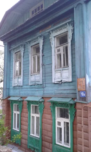Дом, где в 1938-1973 гг. жил библиограф и краевед Л.С. Богданов
