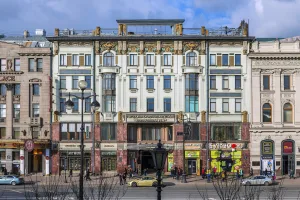 Здание Петербургского отделения Московского купеческого банка