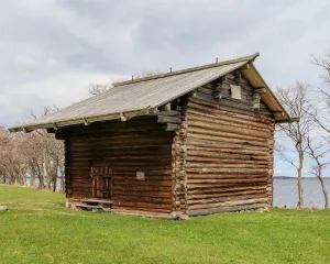 Рига из деревни Ламбисельга (остров Кижи)