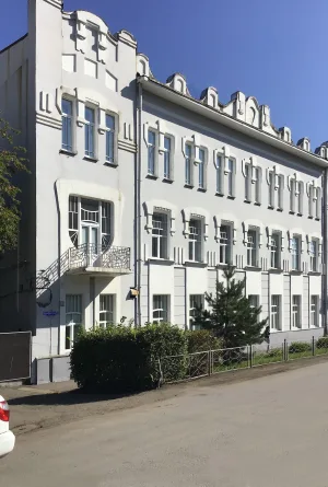 Здание управления контроля Омской железной дороги