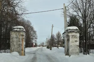Ограда с воротами