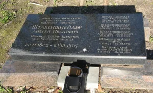 Могила А.И. Штакеншнейдера (1802-1865), архитектора
