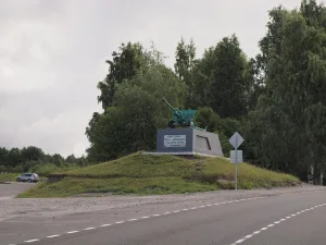 Памятник боевой славы (пушка)