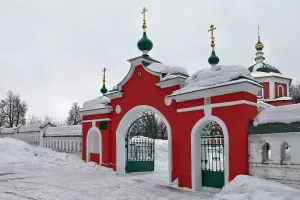 Ограда с воротами