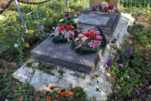 Могила В.Э. Шиманского, председателя Пореченского сельсовета