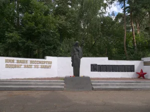 Братская могила советских воинов