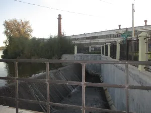 Плотина Кушвинского пруда